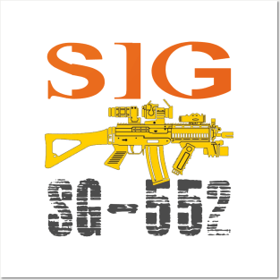 SMG SIG SG-552 Posters and Art